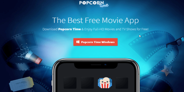 Popcorn Time official site